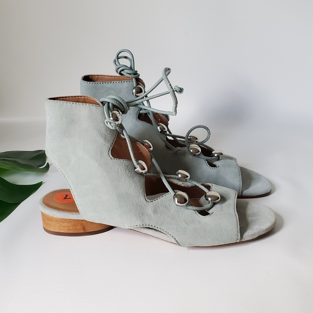 Rebecca Minkoff Kyla Ghillie Sued Sandal